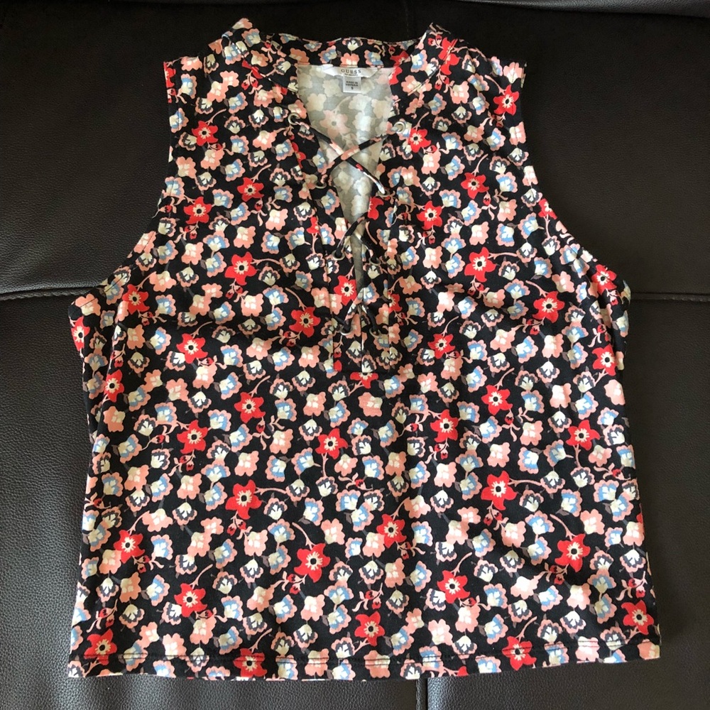 Guess Flower Crop Top